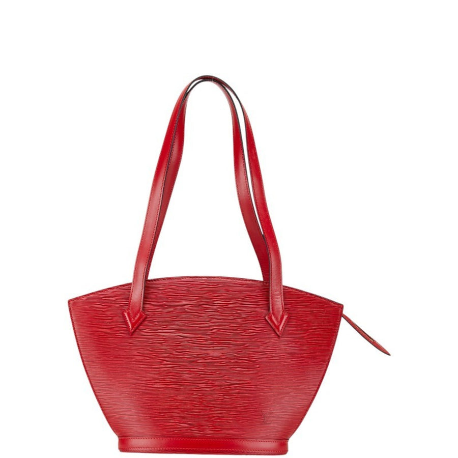 Louis Vuitton Red Leather Handbag