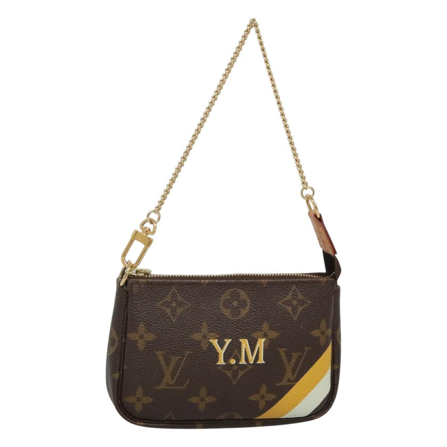 Louis Vuitton Pochette Accessoires Monogram Canvas Chain Bag