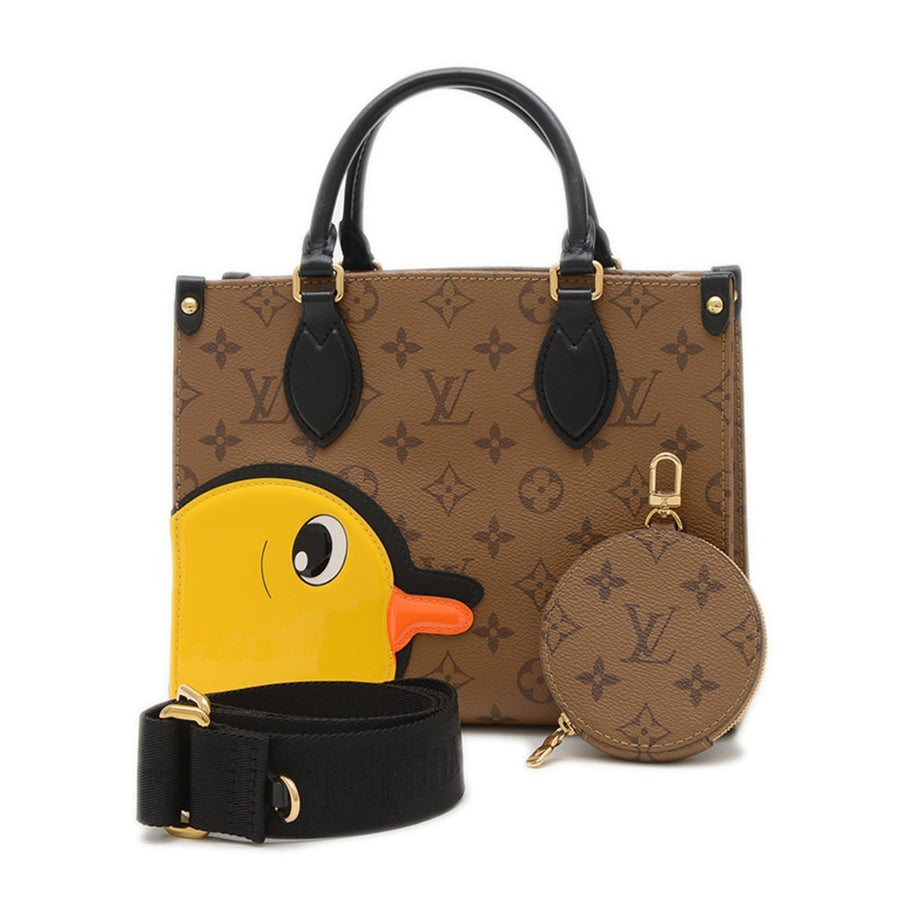 Louis Vuitton On The Go Toto Duck Patch Handbag