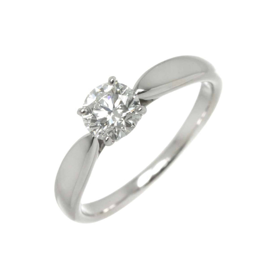 Tiffany & Co. Solitaire Diamond Ring Platinum Setting