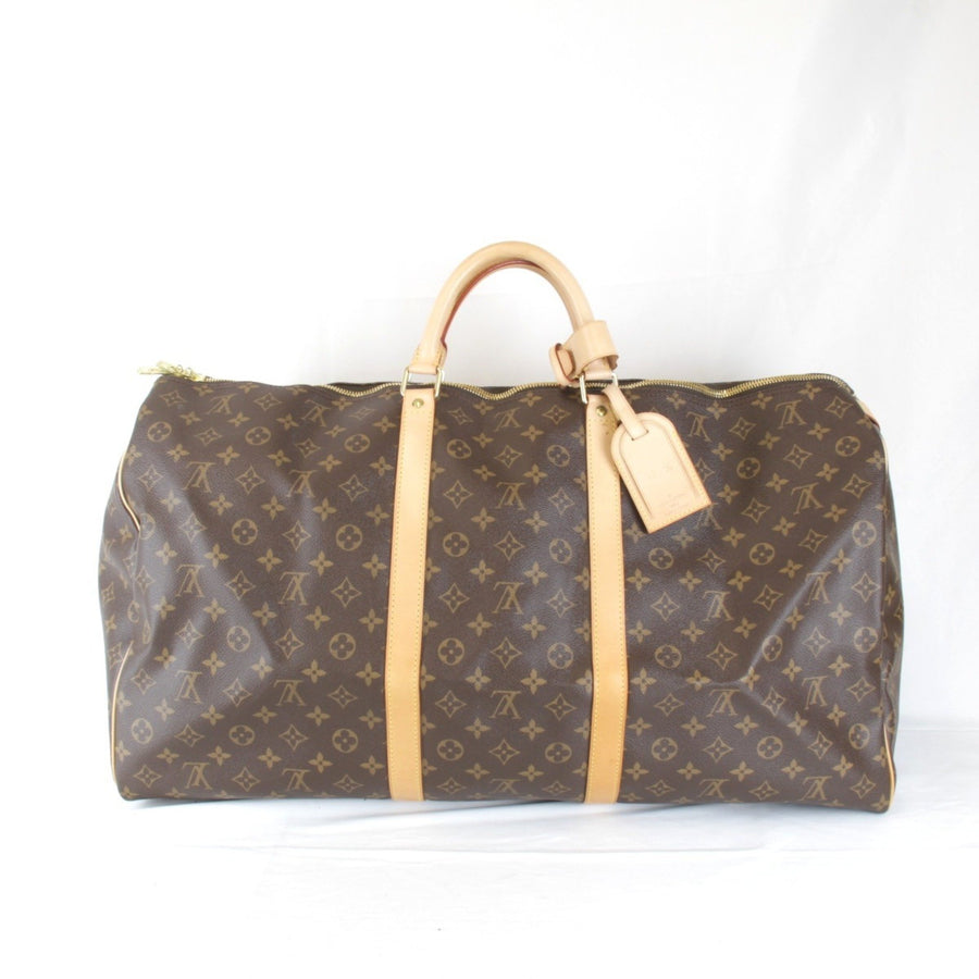 Louis Vuitton Keepall Bandoulire 50 Monogram Canvas Travel Bag