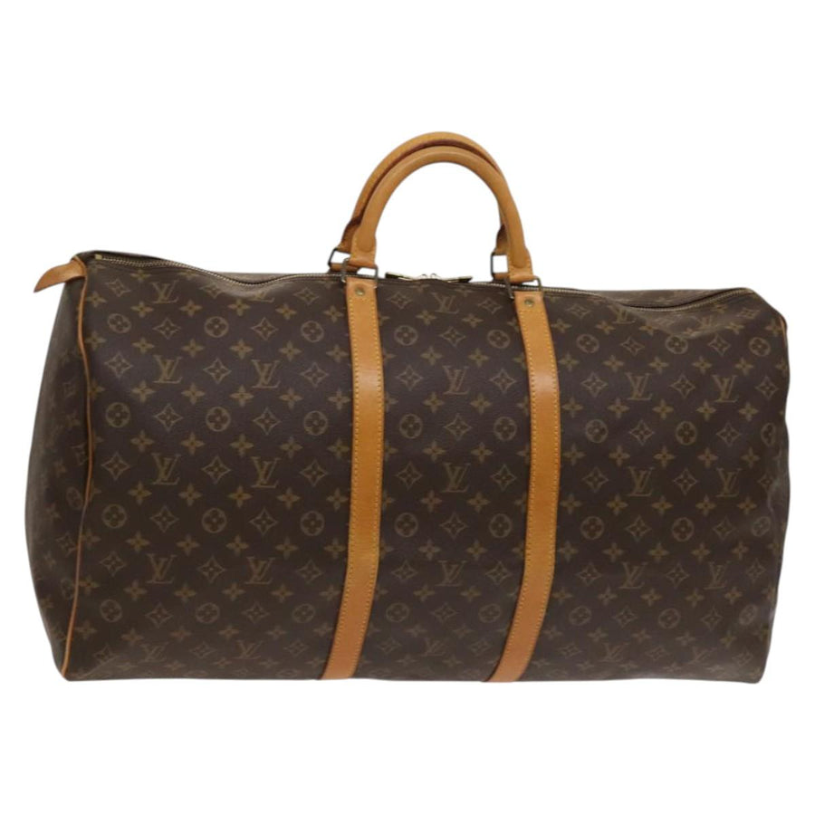 Louis Vuitton Keepall Bandouliere 55 Monogram Canvas Travel Bag