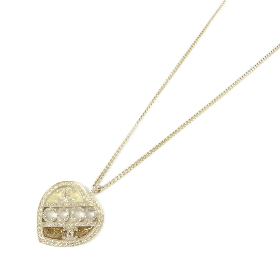 Chanel Heart Pendant Necklace