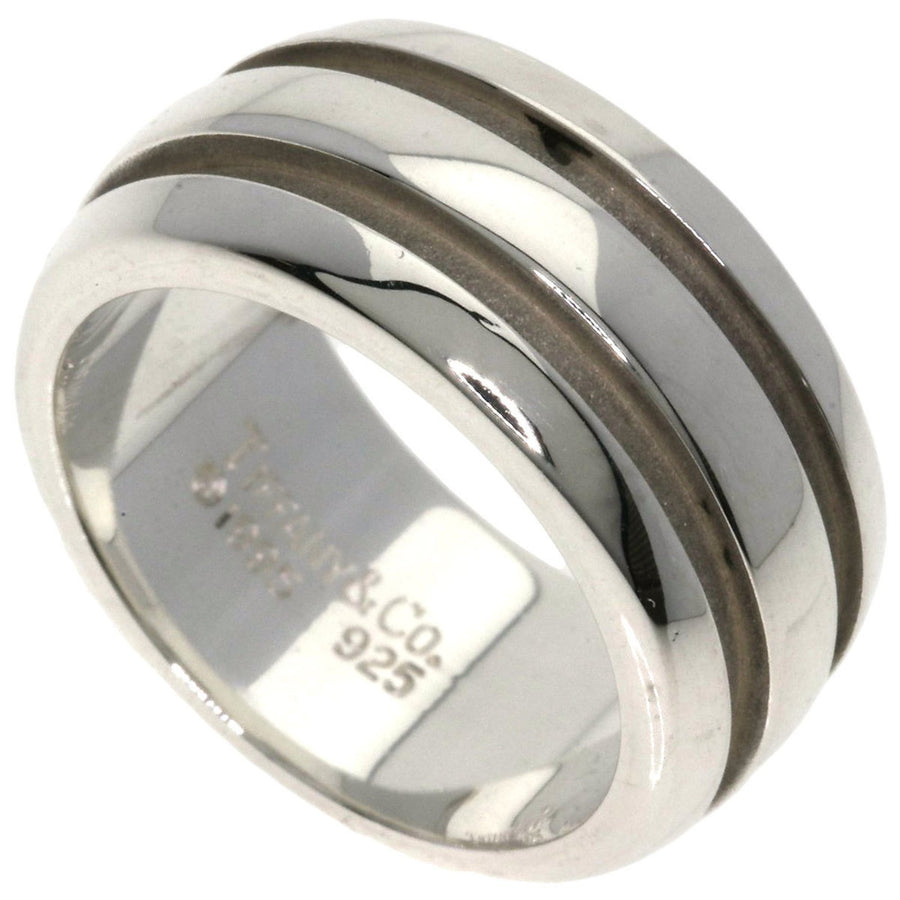 Tiffany & Co. Double Band Sterling Silver Ring