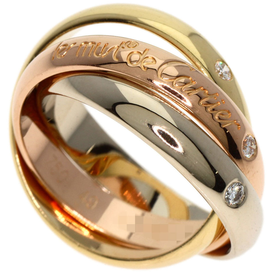 Cartier Trinity Ring TriGold