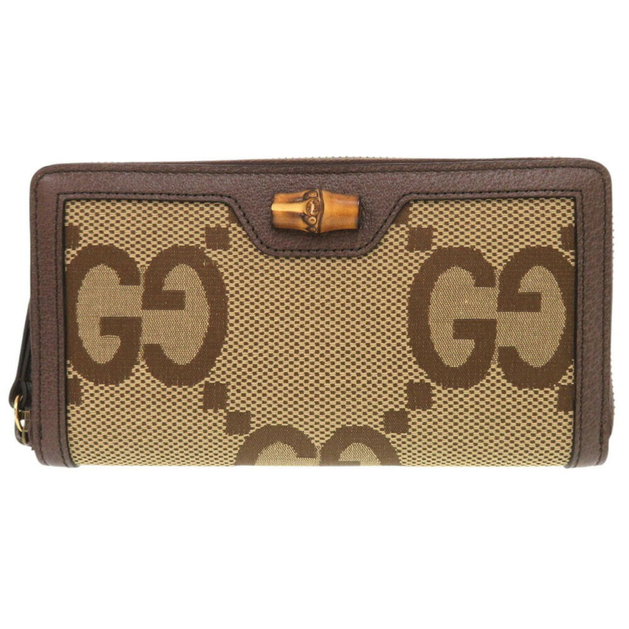Gucci Zip Around Wallet GG Pattern