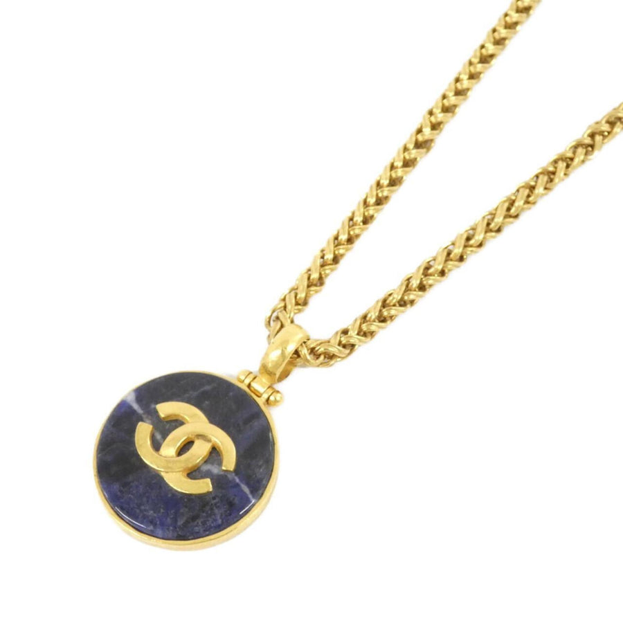 Chanel Round Pendant Necklace