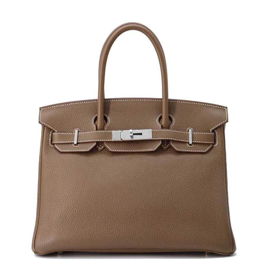 Hermes Birkin 25 Leather Handbag