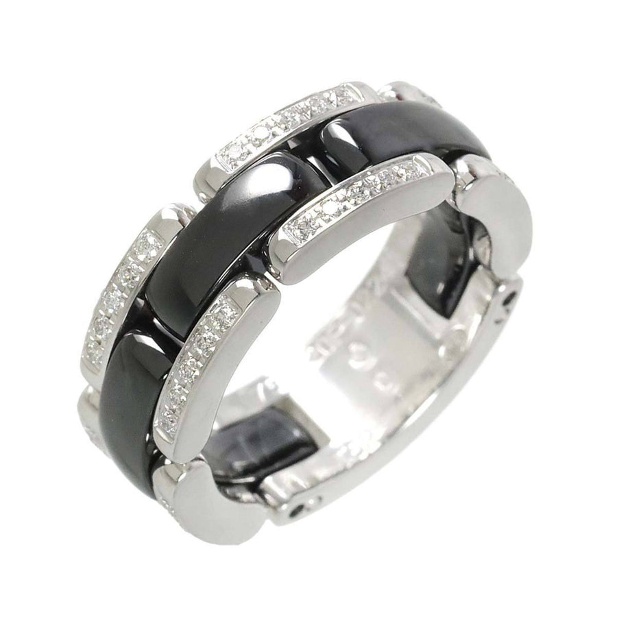 Chanel Ceramic Diamond Ring