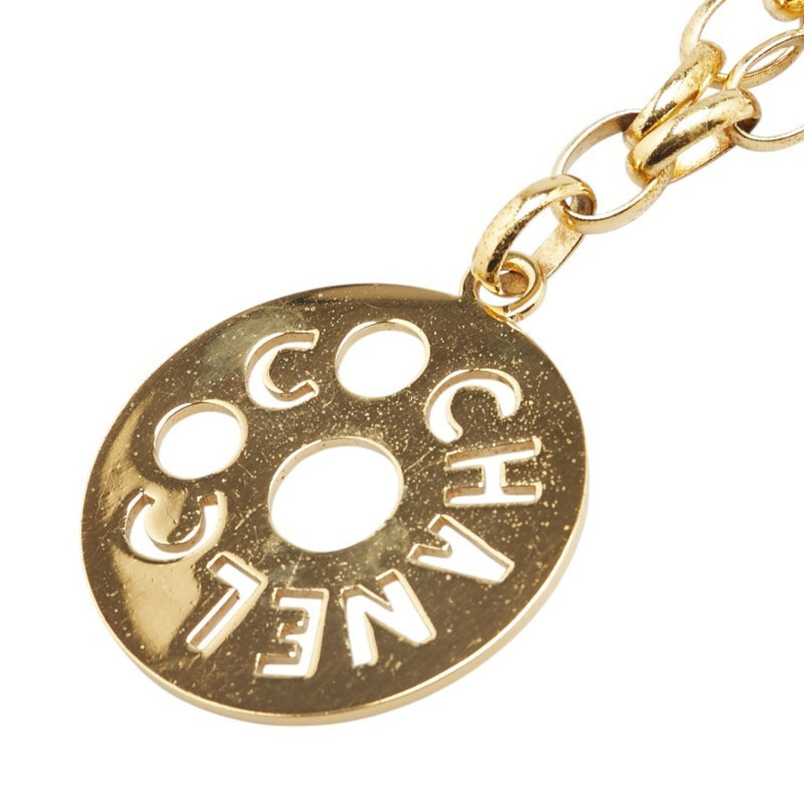 Chanel Chanel CutOut Pendant Necklace