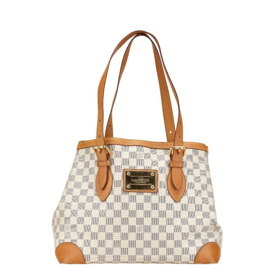 Louis Vuitton Lockit Damier Azur Tote Handbag