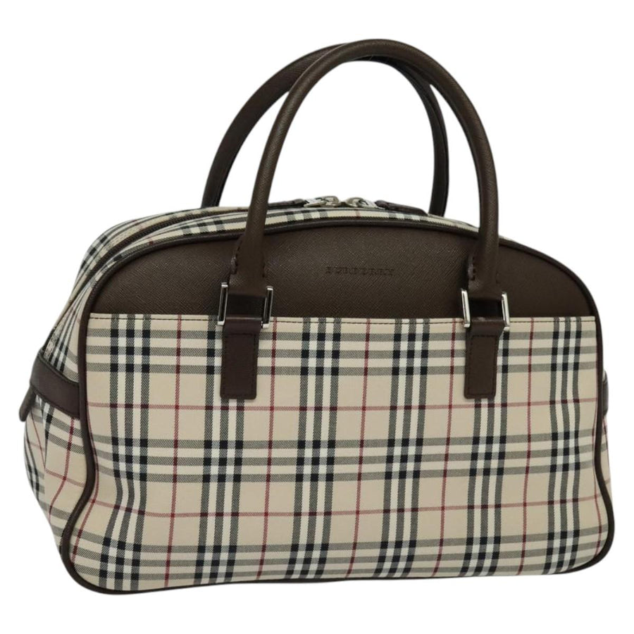 Burberry Nova Check Satchel Handbag