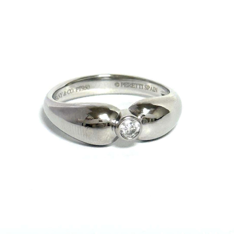Tiffany & Co. Platinum Diamond Ring