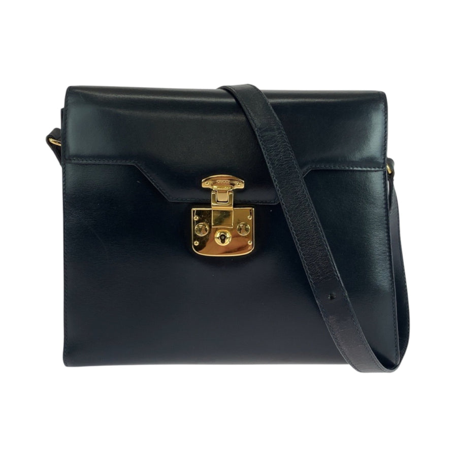 Gucci Shoulder Bag Leather Lock