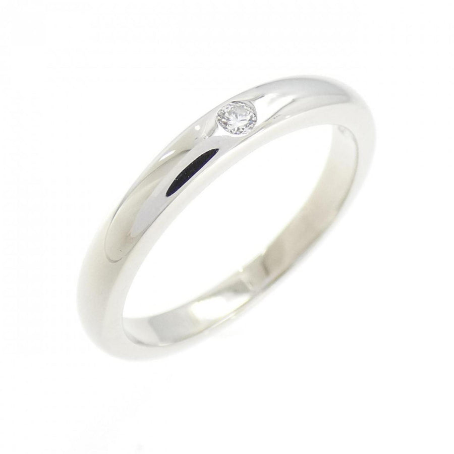 Tiffany & Co. Platinum Diamond Solitaire Ring