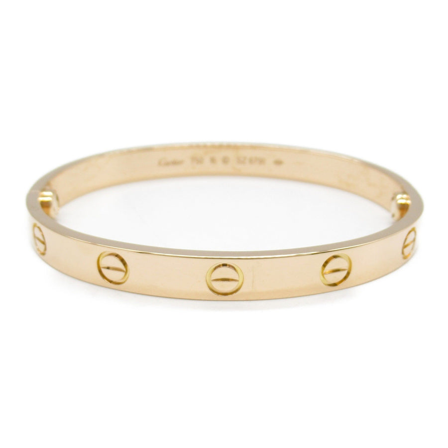 Cartier Love Bangle Bracelet Screw Detail