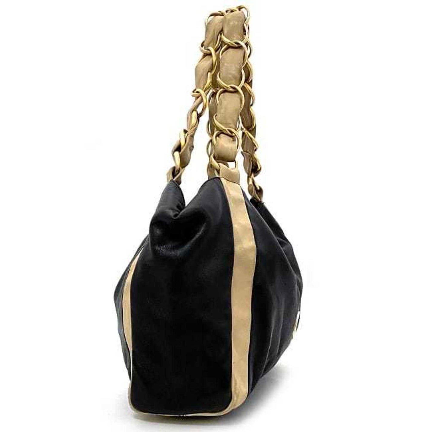 Chanel Black Leather Tote