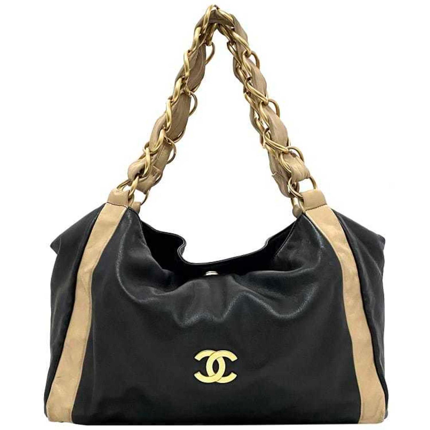 Chanel Black Leather Tote