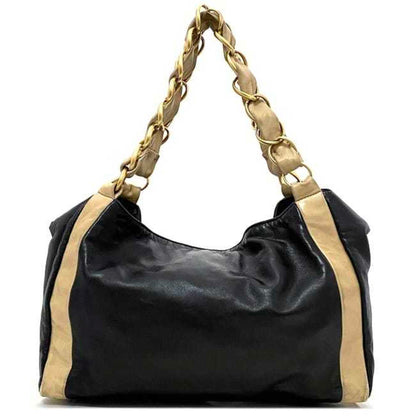 Chanel Black Leather Tote