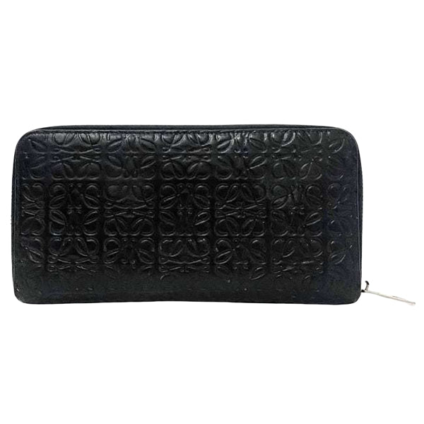 Louis Vuitton Black Leather Zippy Organizer