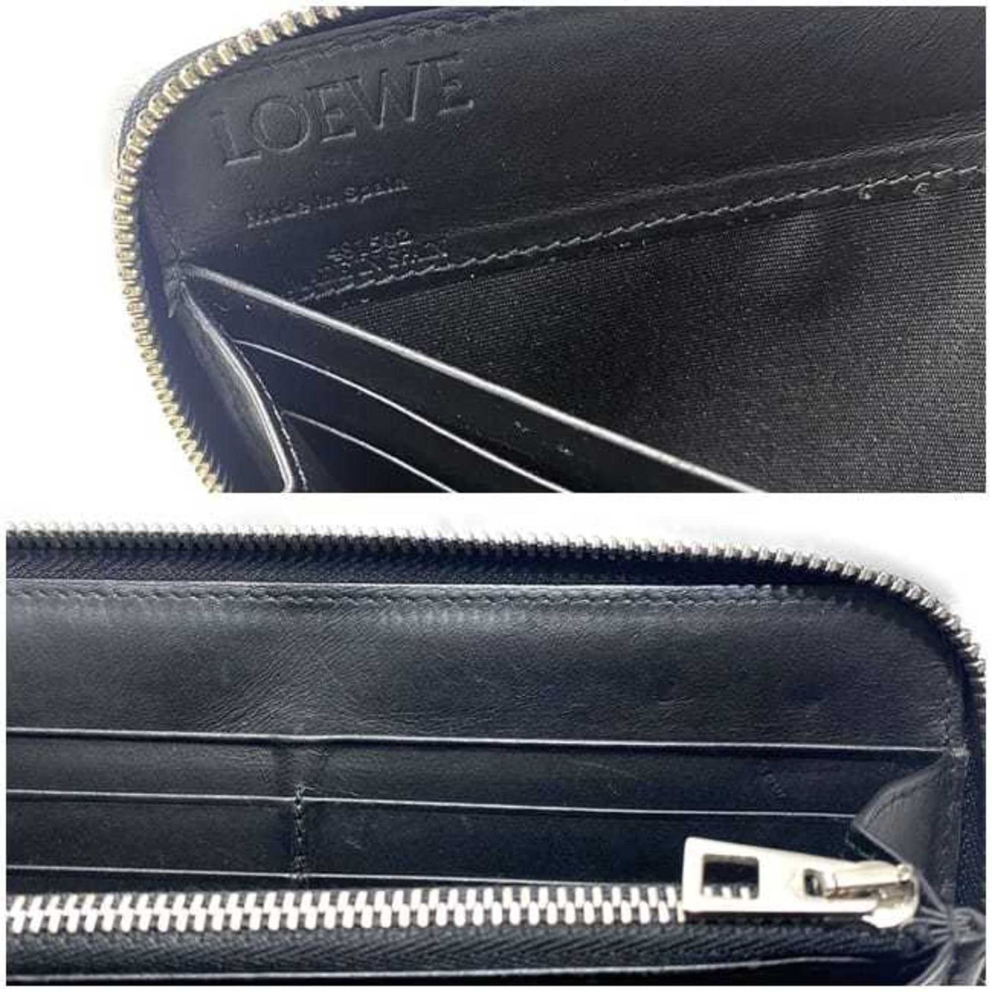 Loewe Black Leather Repeat