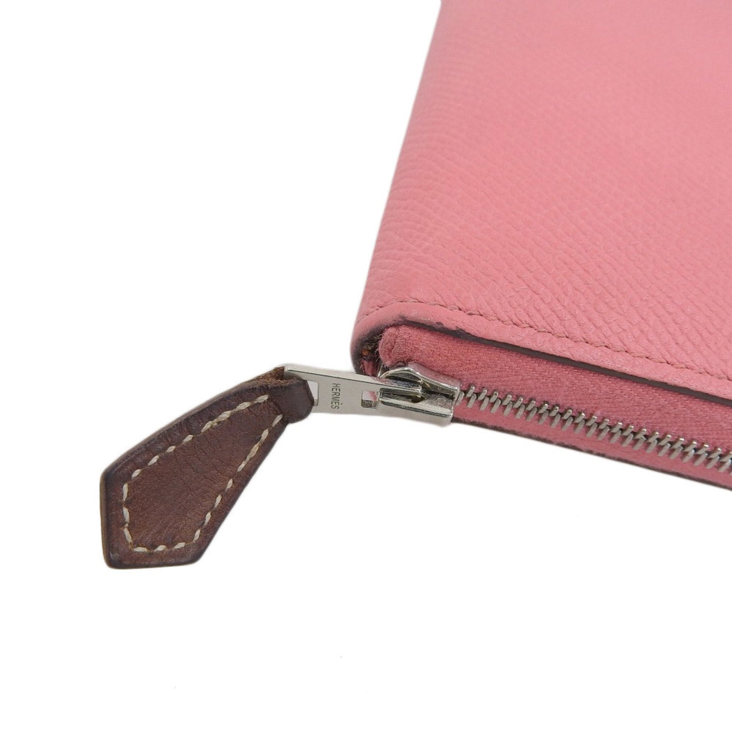 Hermès Pink Leather Silk'in