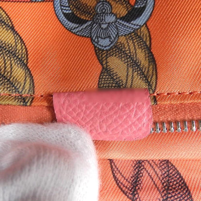 Hermès Pink Leather Silk'in