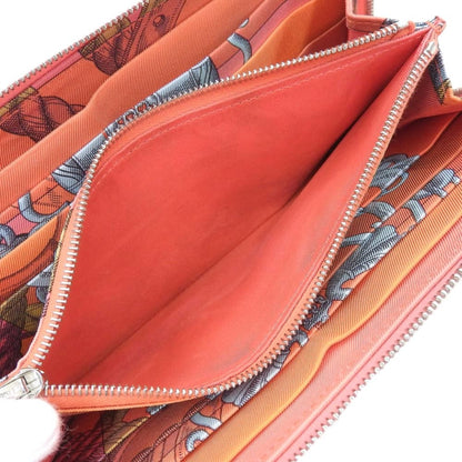 Hermès Pink Leather Silk'in