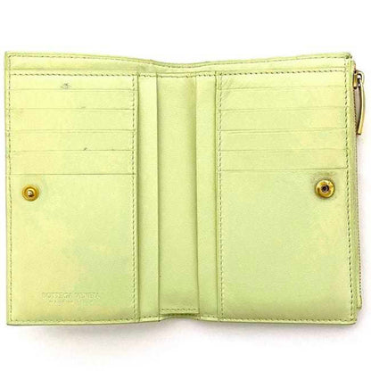 Bottega Veneta Yellow Leather Intrecciato