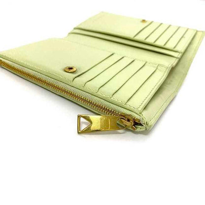 Bottega Veneta Yellow Leather Intrecciato