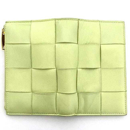 Bottega Veneta Yellow Leather Intrecciato