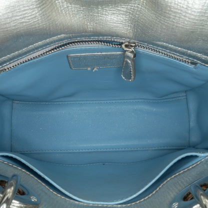 Dior Small Metallic Grained Calfskin Cannage My Abcdior Lady Dior
