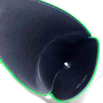 Bottega Veneta Green Leather Clutch