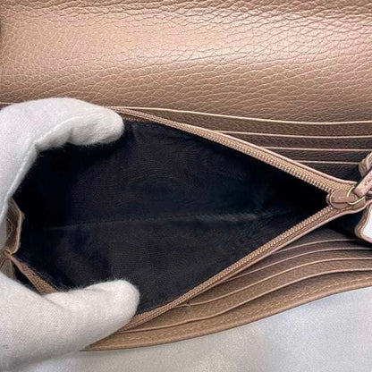 Gucci Pink Leather Gg Marmont