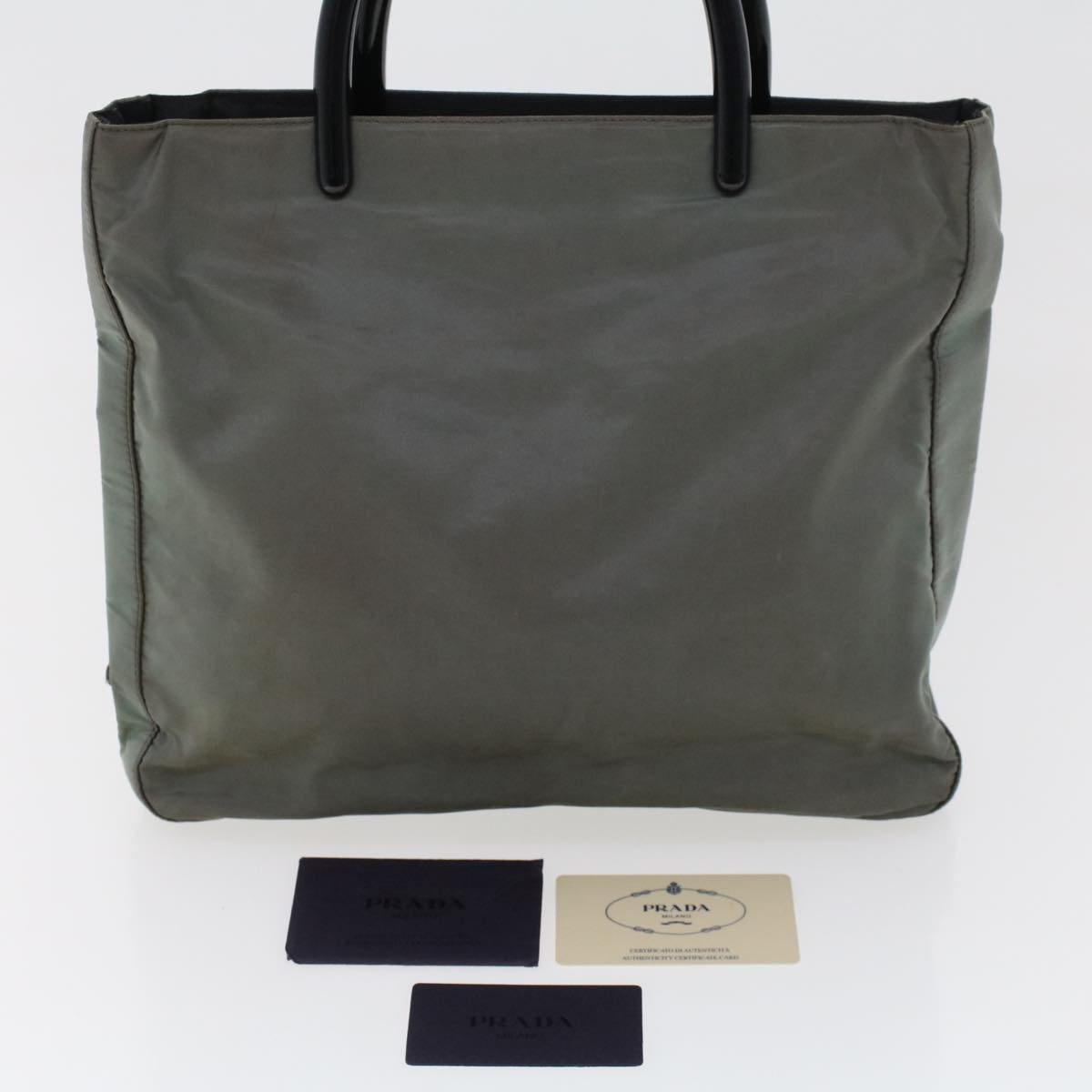 Prada Black Synthetic Handbag