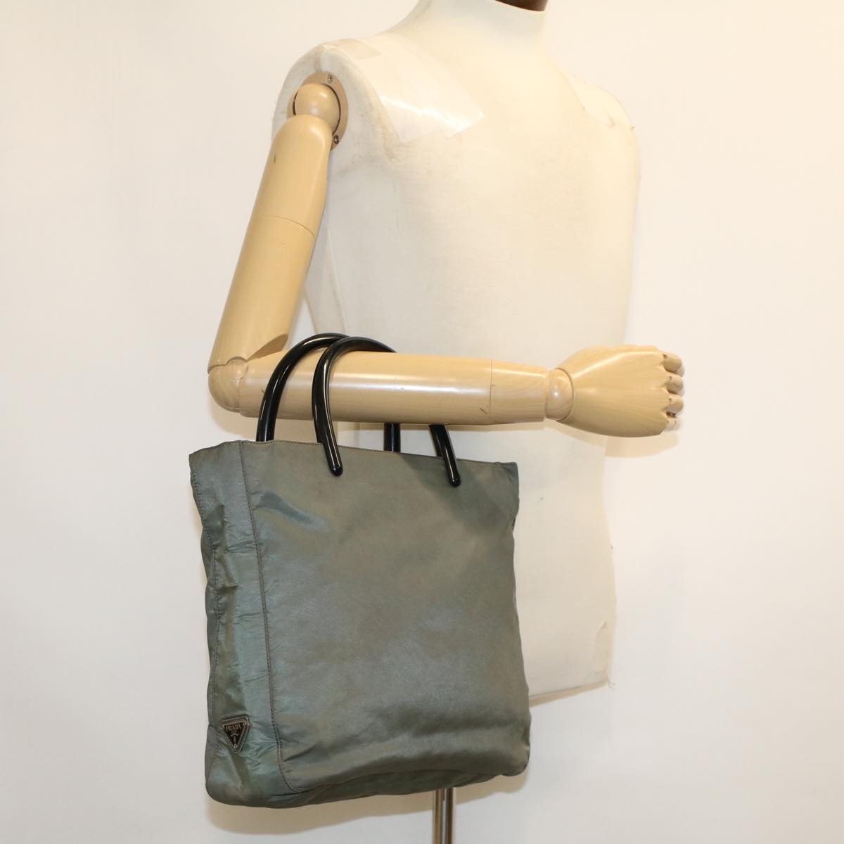 Prada Black Synthetic Handbag