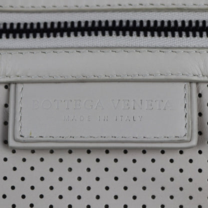 Bottega Veneta White Leather Clutch