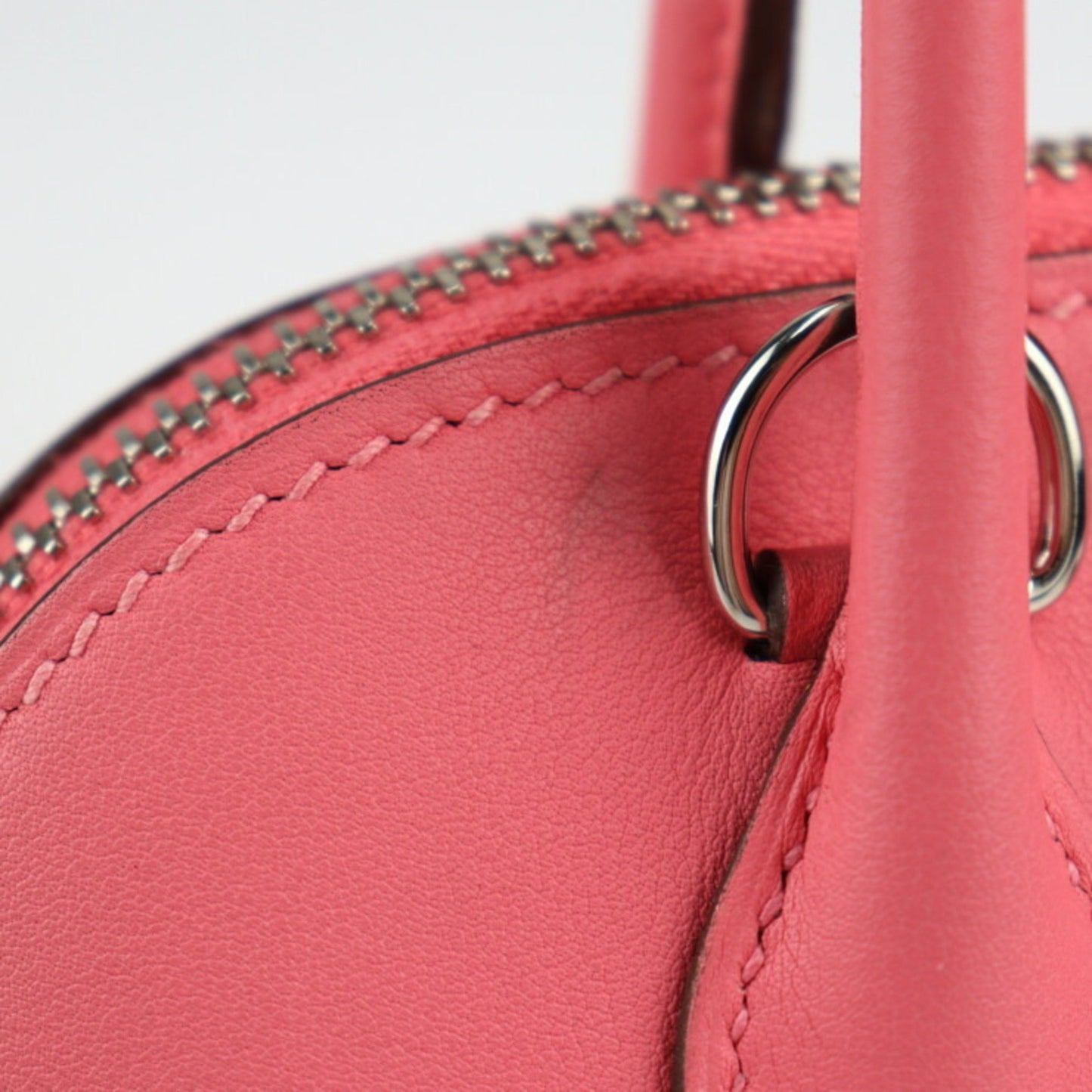 Hermès Pink Leather Bolide