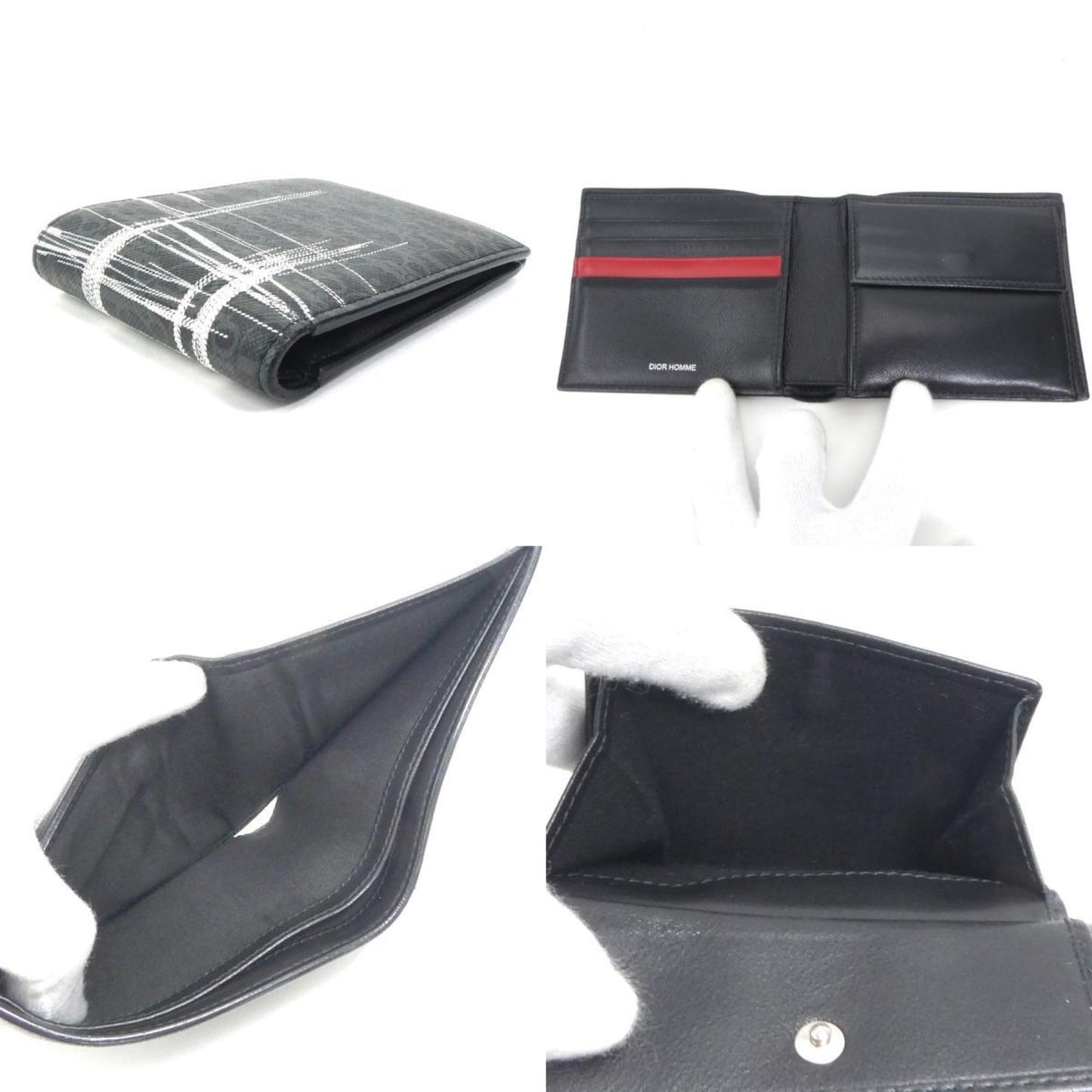 Dior Black Leather Wallet