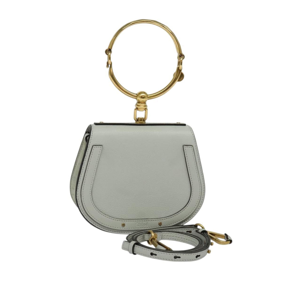 Chloe Elegant Leather Top Handle Bag with Adjustable Strap