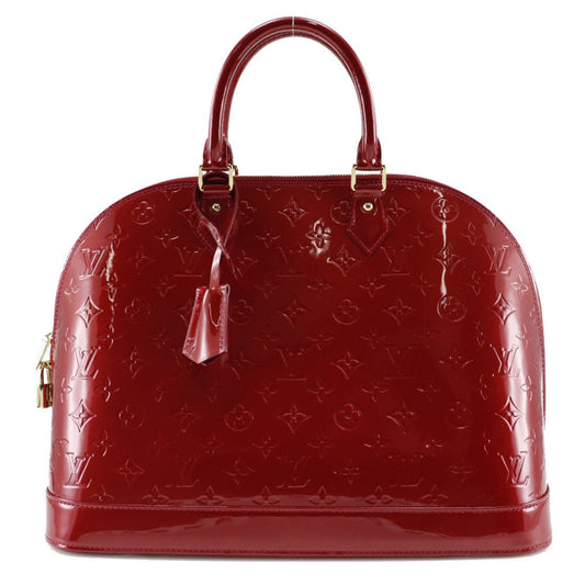 Louis Vuitton Red Patent Leather Alma