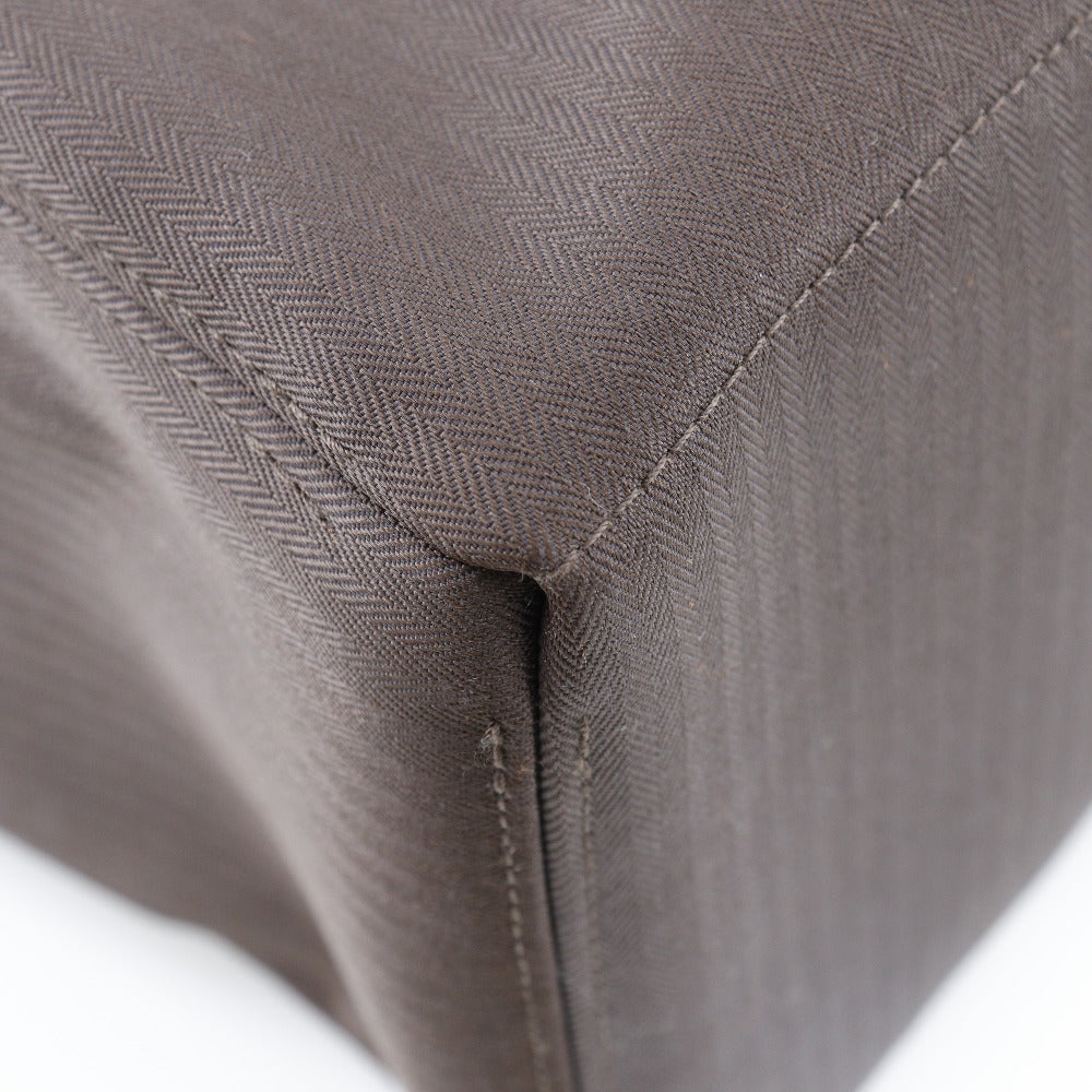 Hermès Brown Canvas Acapulco