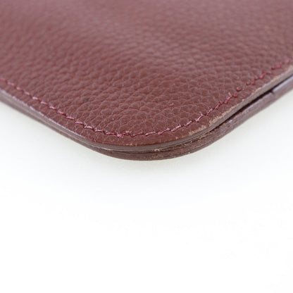 Hermès Red Leather Dogon