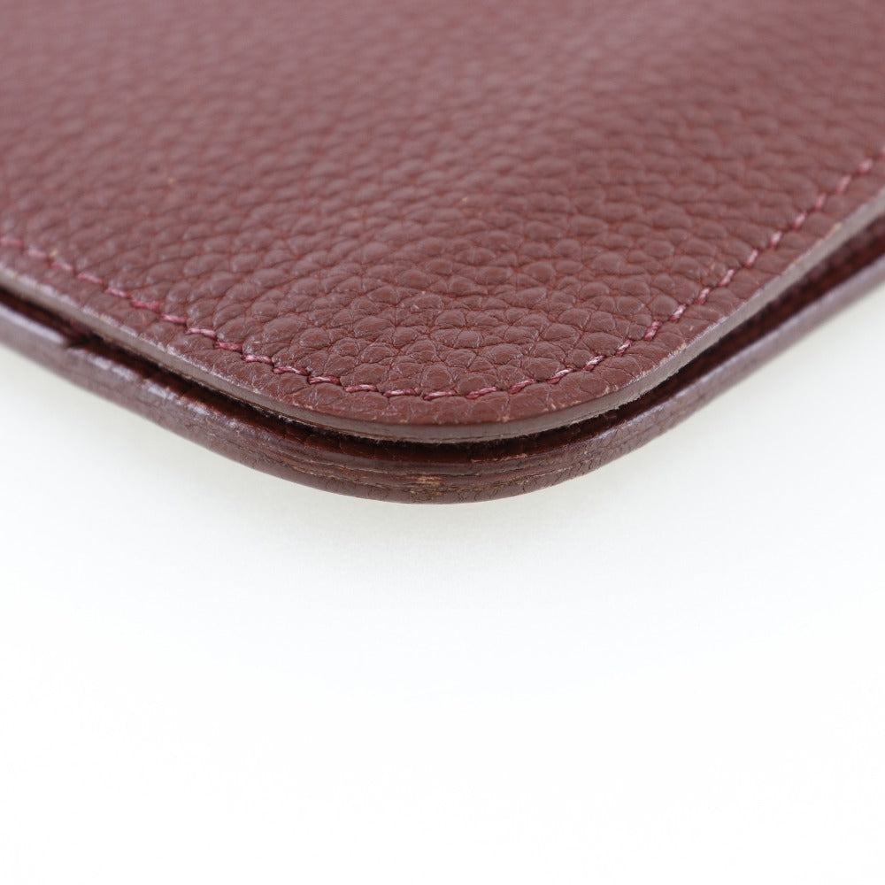 Hermès Red Leather Dogon