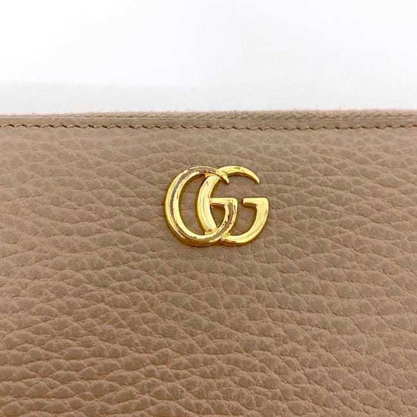 Gucci Pink Leather Zip Around