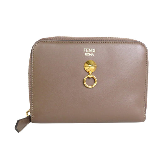 Fendi Brown Leather Wallet
