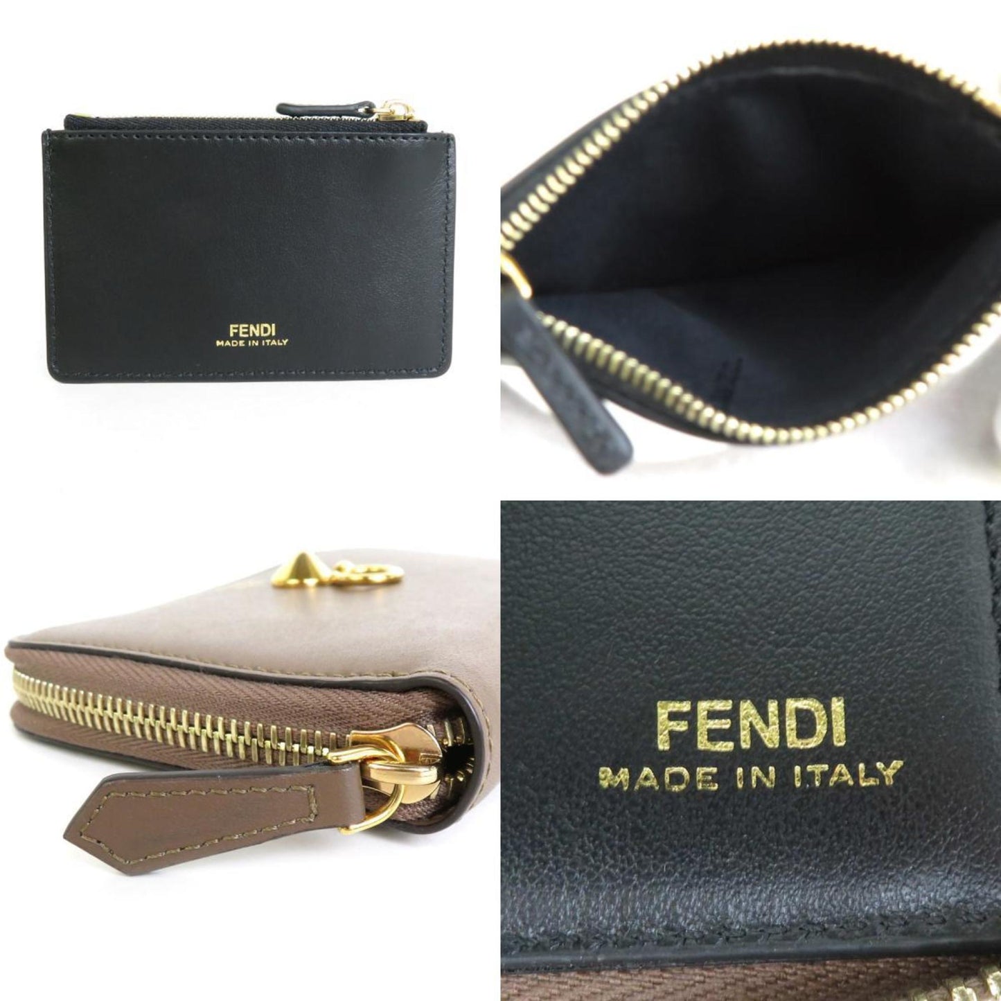 Fendi Brown Leather Wallet