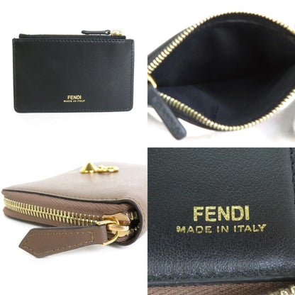 Fendi Brown Leather Wallet