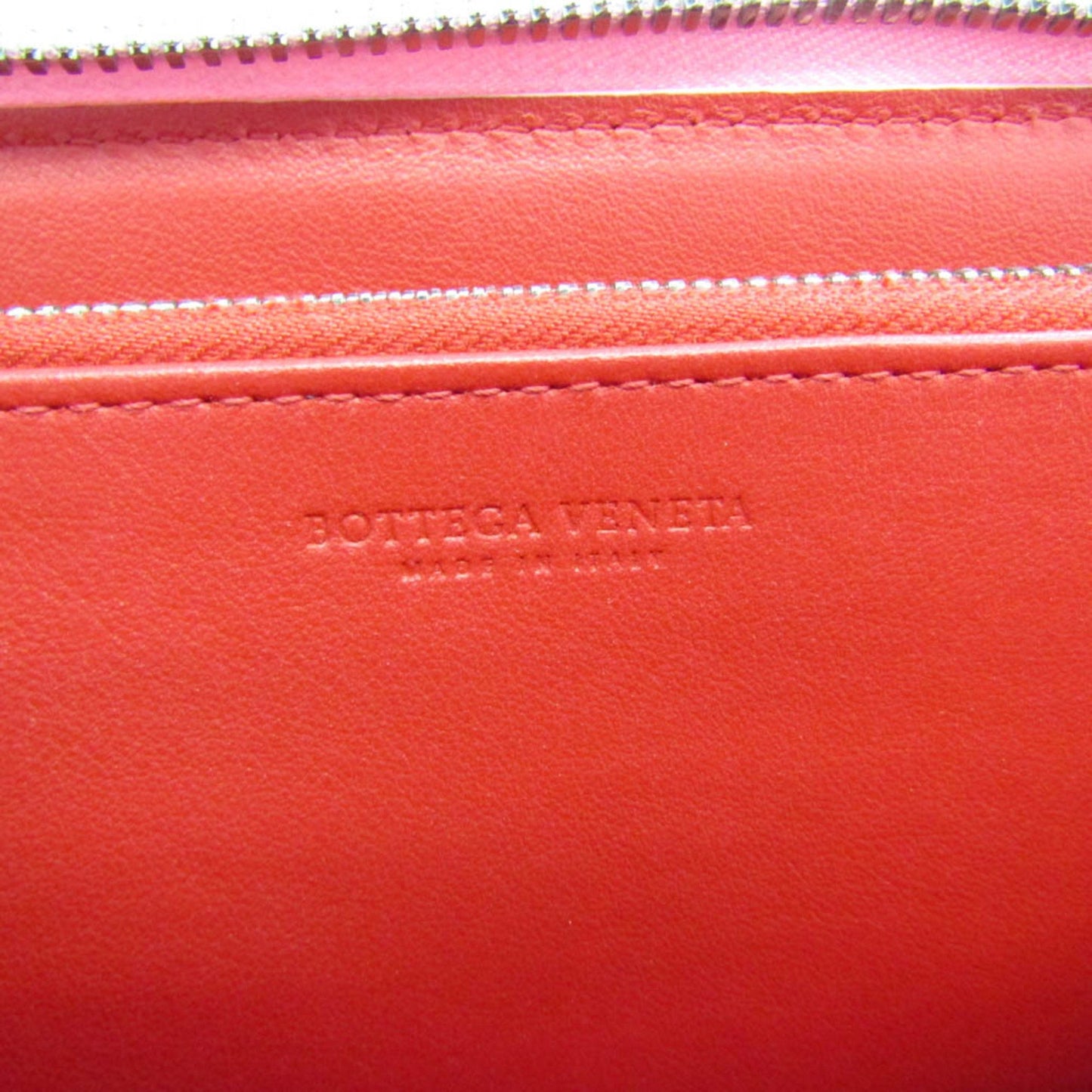Bottega Veneta Pink Leather Intrecciato