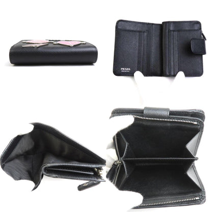 Prada Black Leather Saffiano